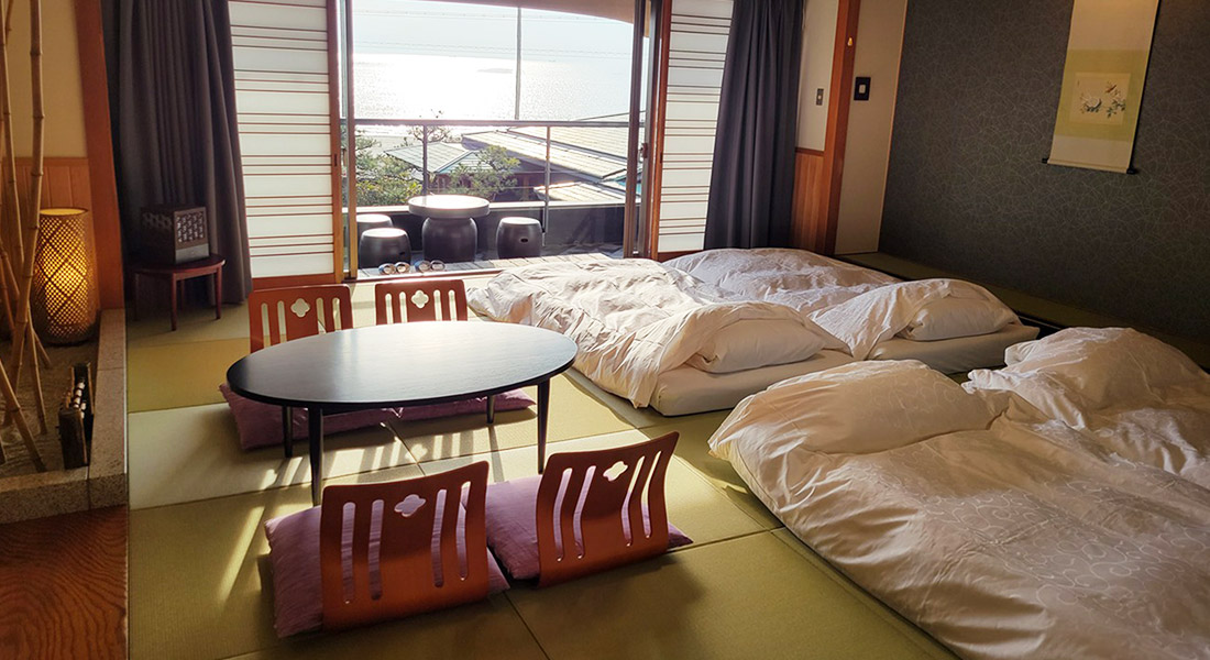 Japanese-style room with 18 tatami mats